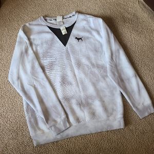 PINK Victorias Secret Varsity Crew Pullover